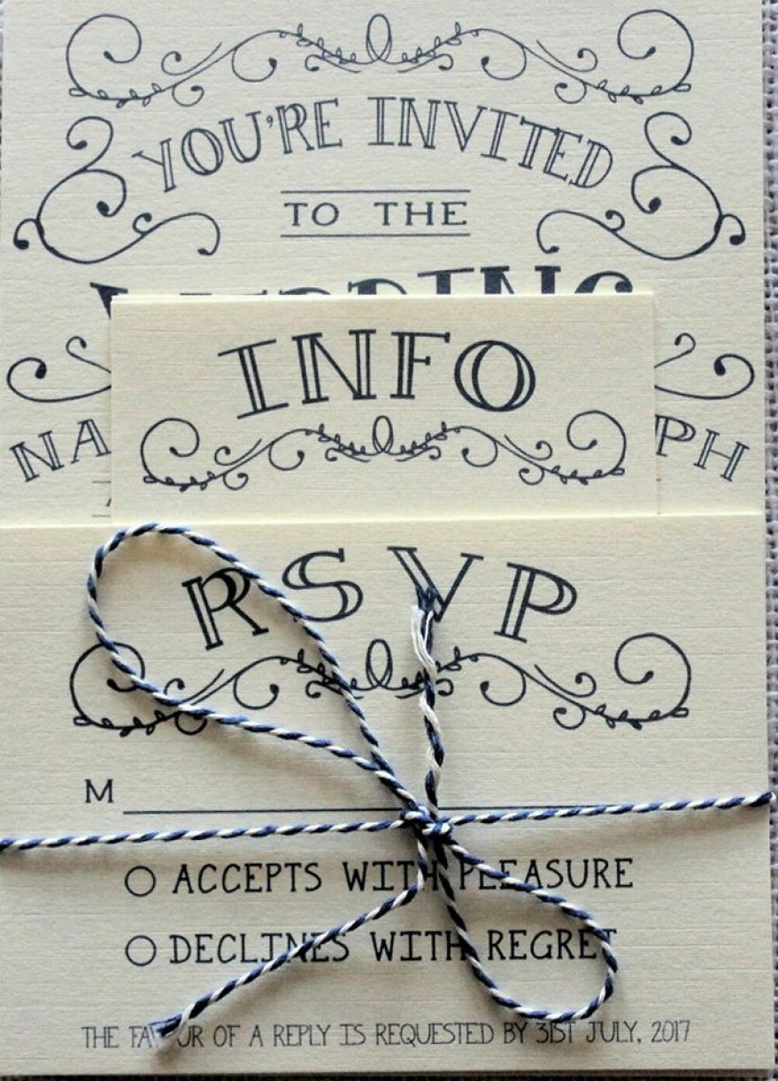 Handmade Wedding Stationery Set