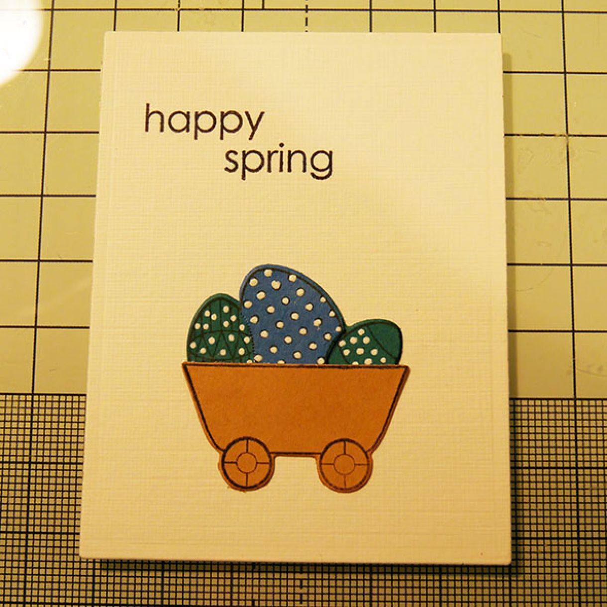 Spring Chicks Card 6