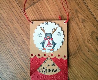 Christmas Gift Tag Idea - Let It Snow!