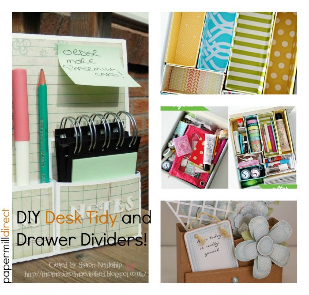 Desk Tidy And Drawer Dividers  Diy