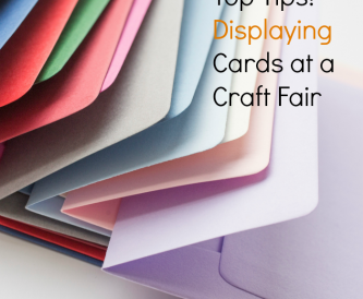 Displaying Cards at a Craft Fair