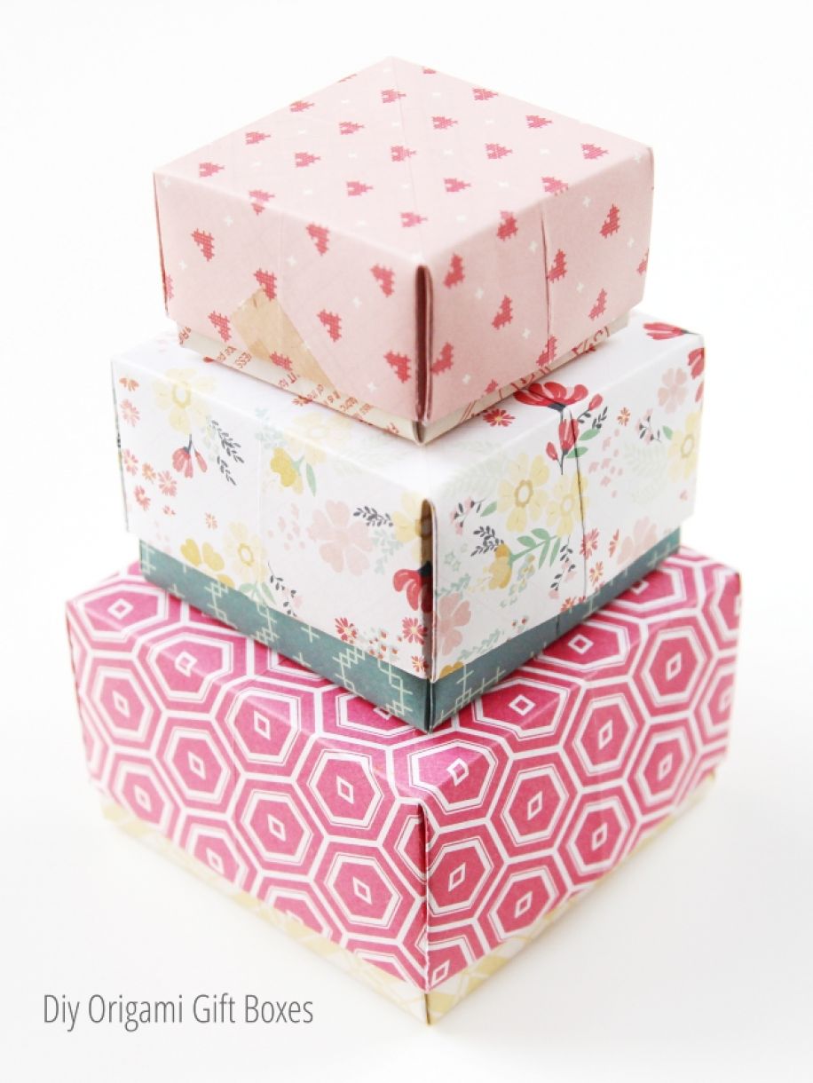 Diy Origami Gift Box