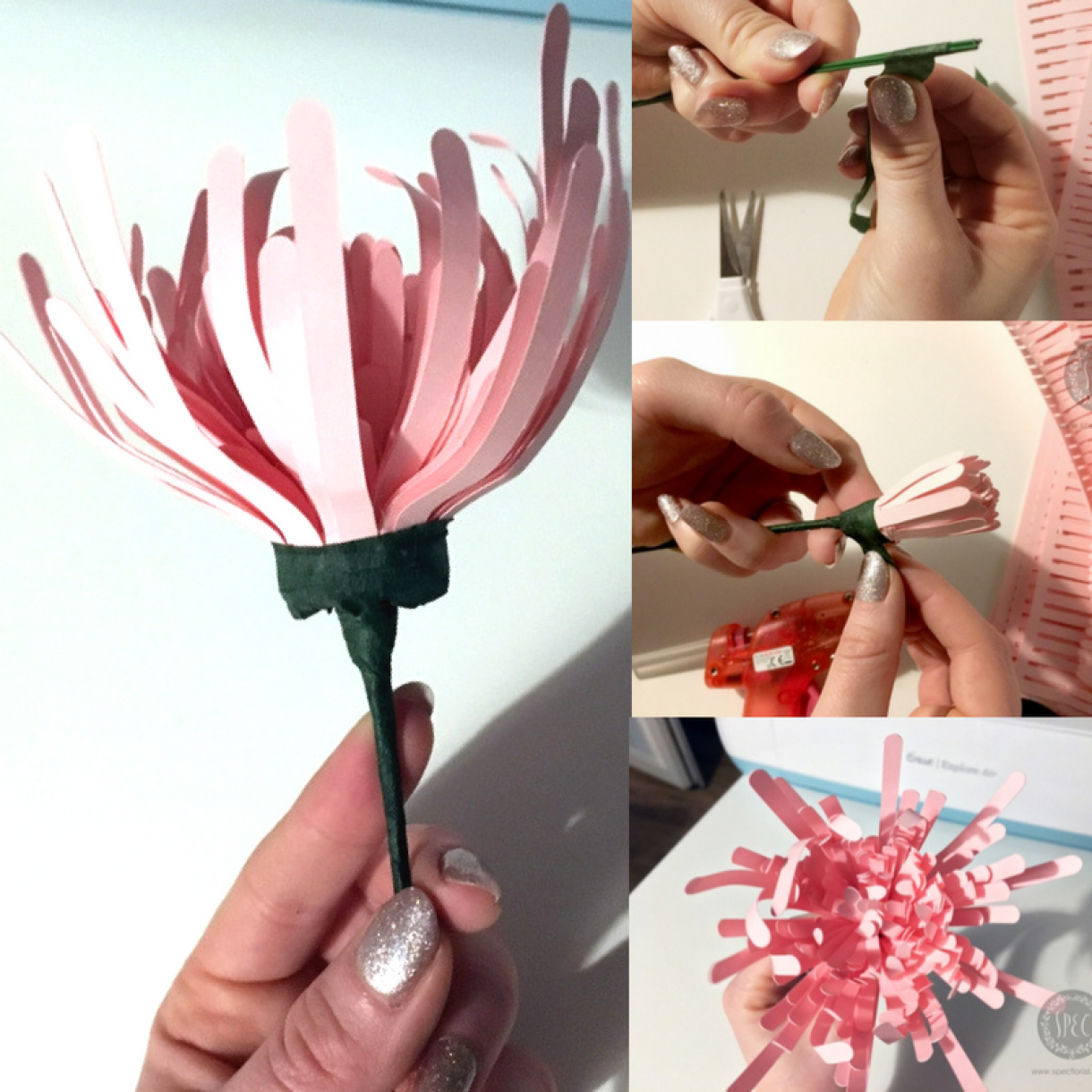 Diy Paper Chrysanthemum