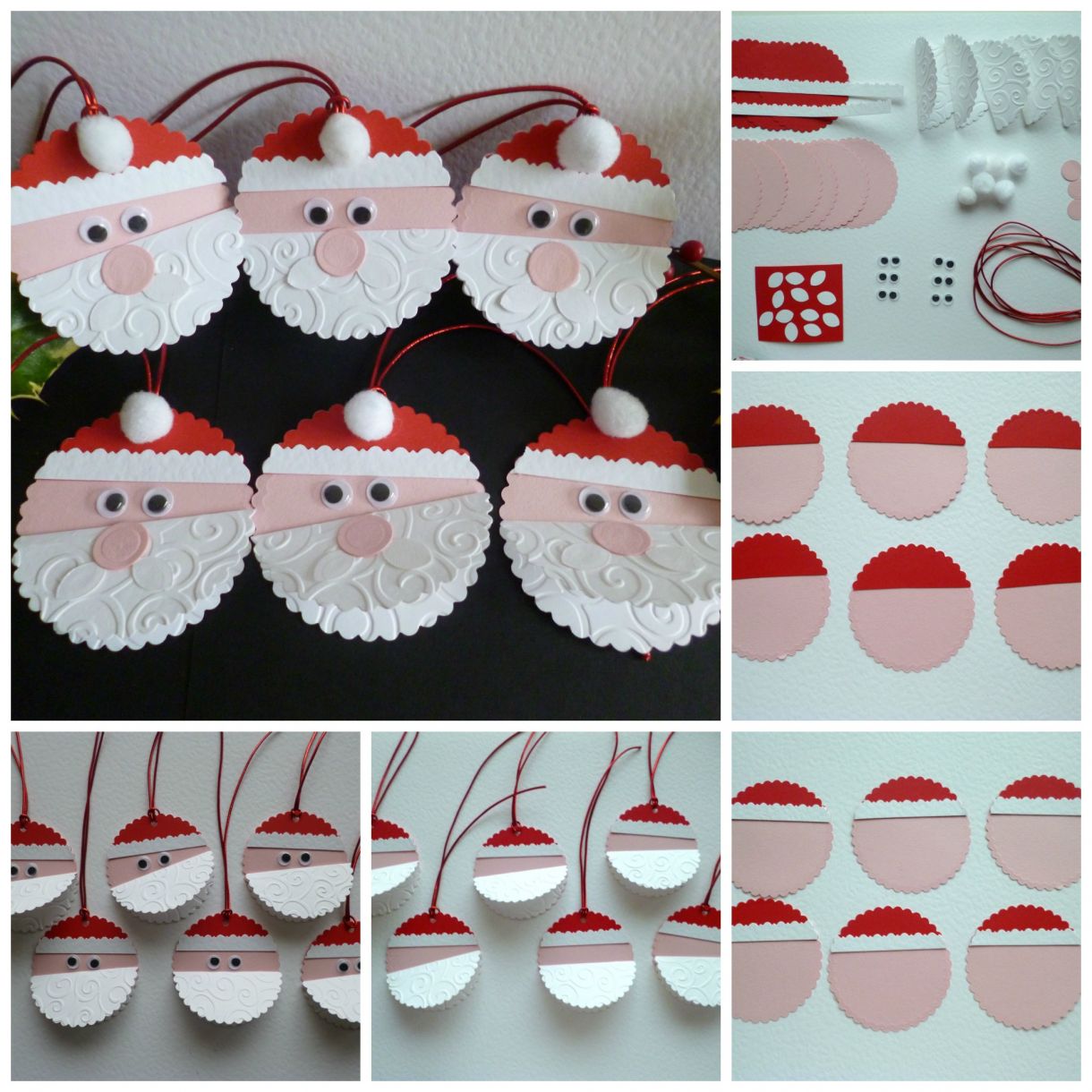 Father Christmas Tags Diy