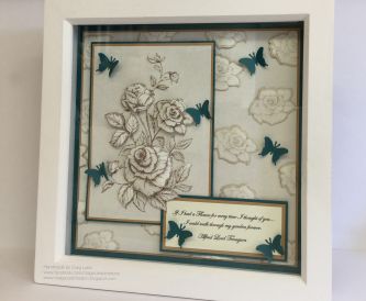 How to make an 8 x 8 frame as a gift