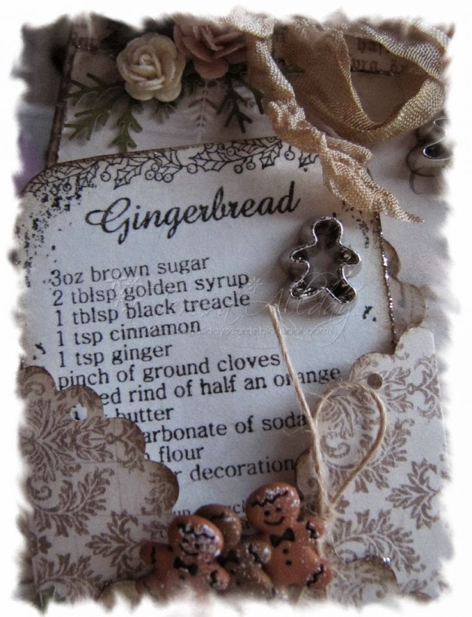 Gingerbread Gift Tag