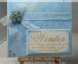 Make your own Shabby Chic Background - Card Making Tutorial