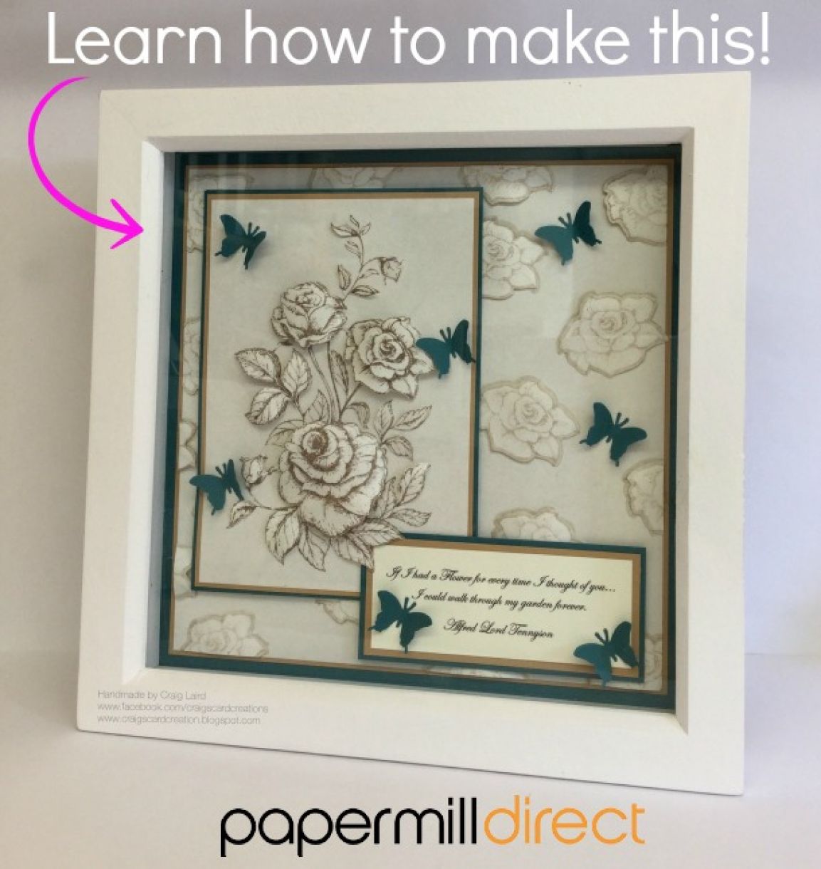 How To Make A Decoupage Gift Frame