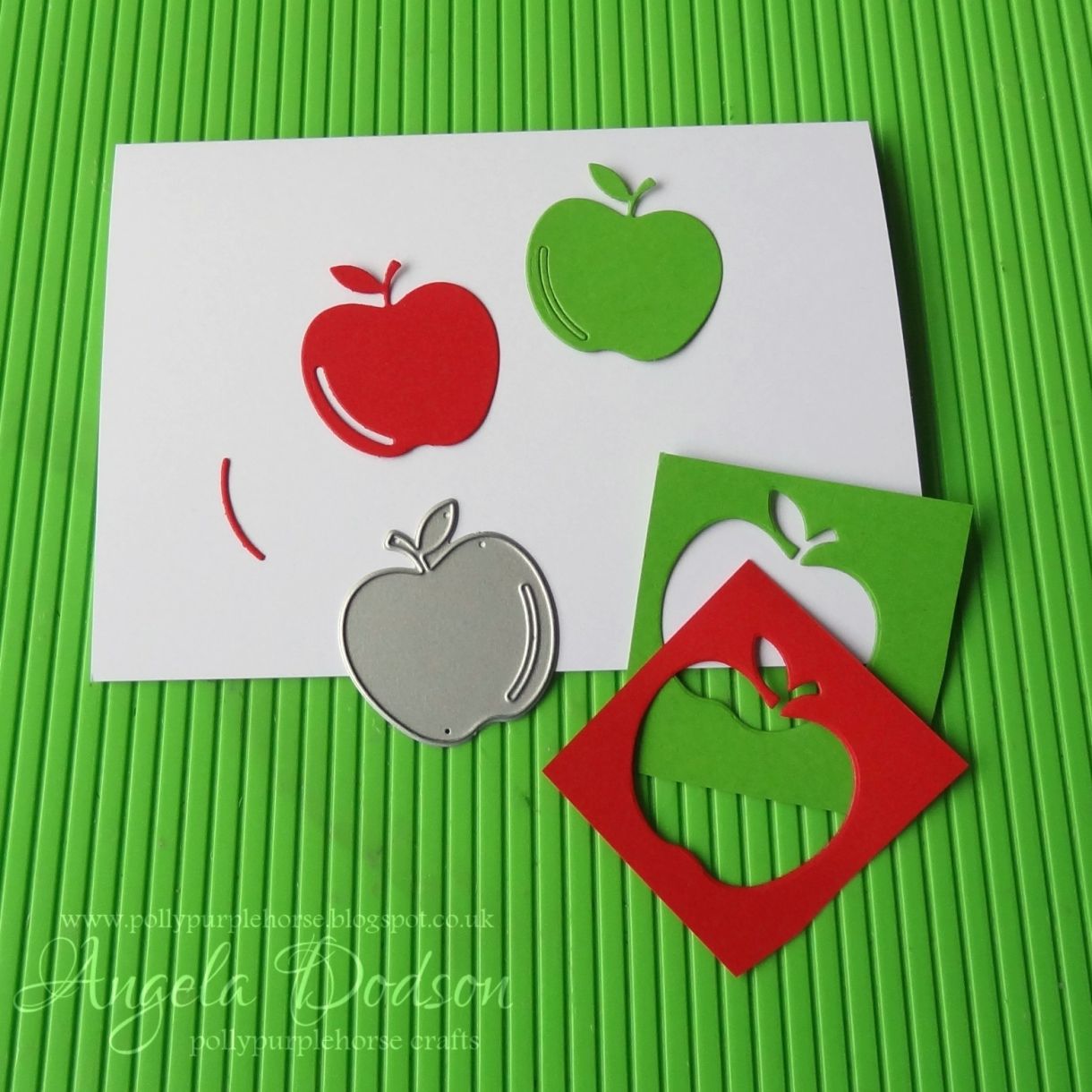 3 - Die Cut Apple Shapes
