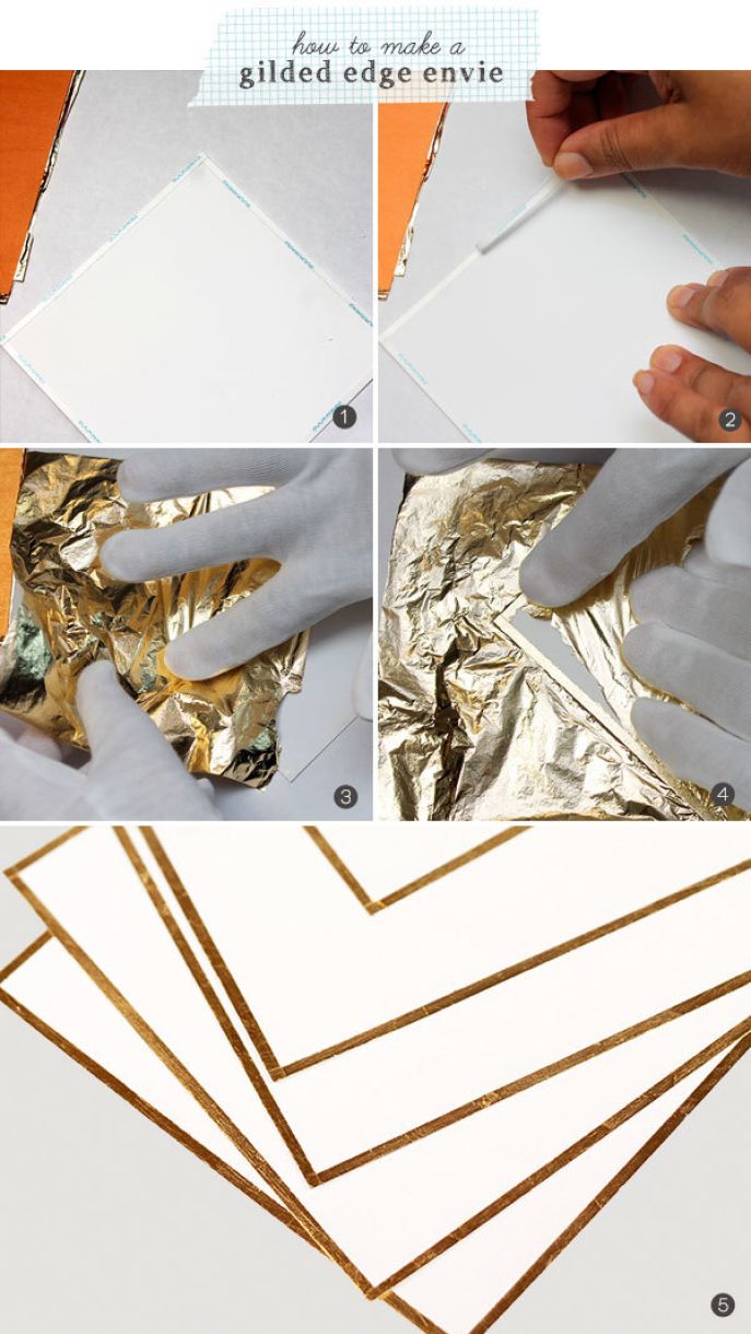 How To Make A Gilded Edge