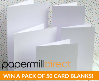 Win a pack of 50 card blanks!