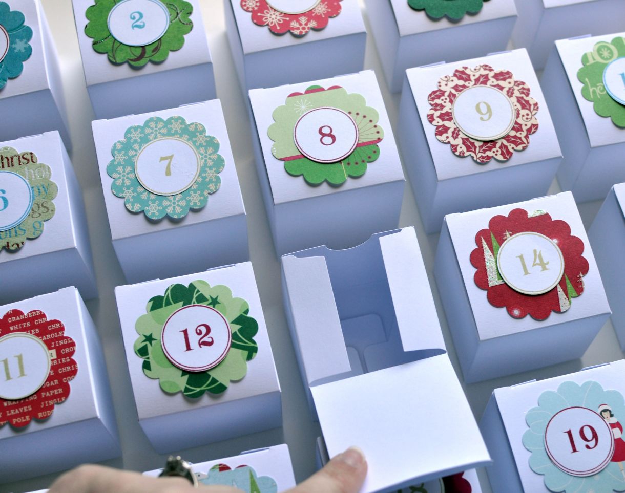 Little Box Advent Calendar Tutorial