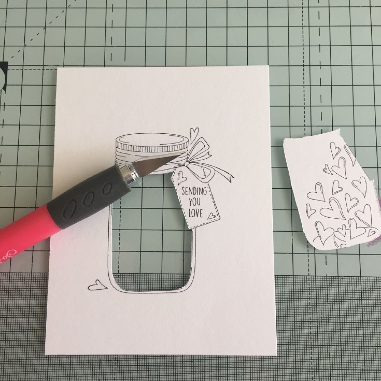 how to make a shaker card 1