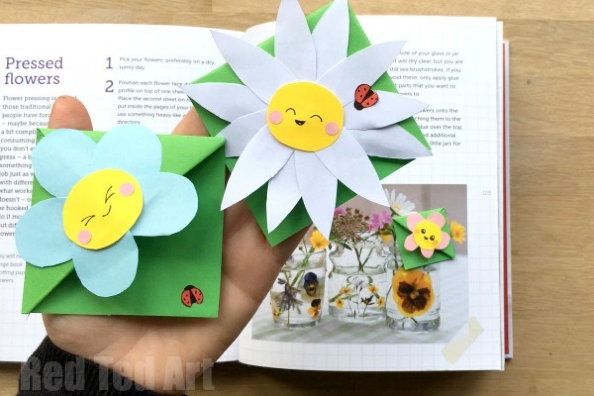 Flower Bookmark Design