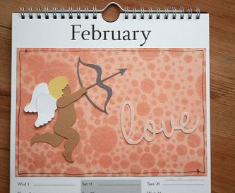 February Calendar Page - Create a Calendar