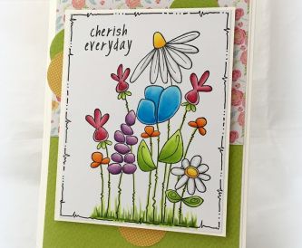 Cherish Every Day - Wiggly Stems by Woodware