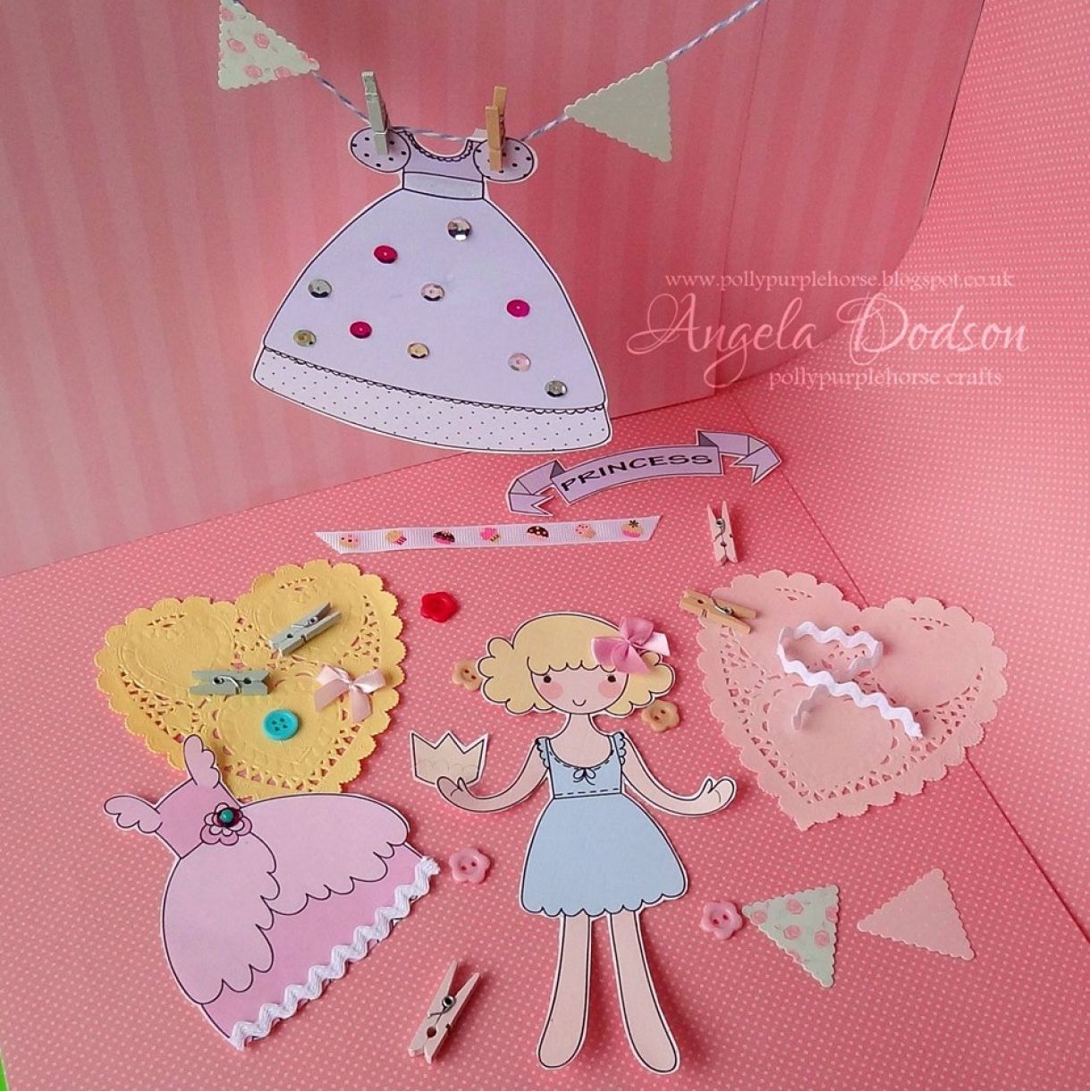 Paper clearance dolls uk