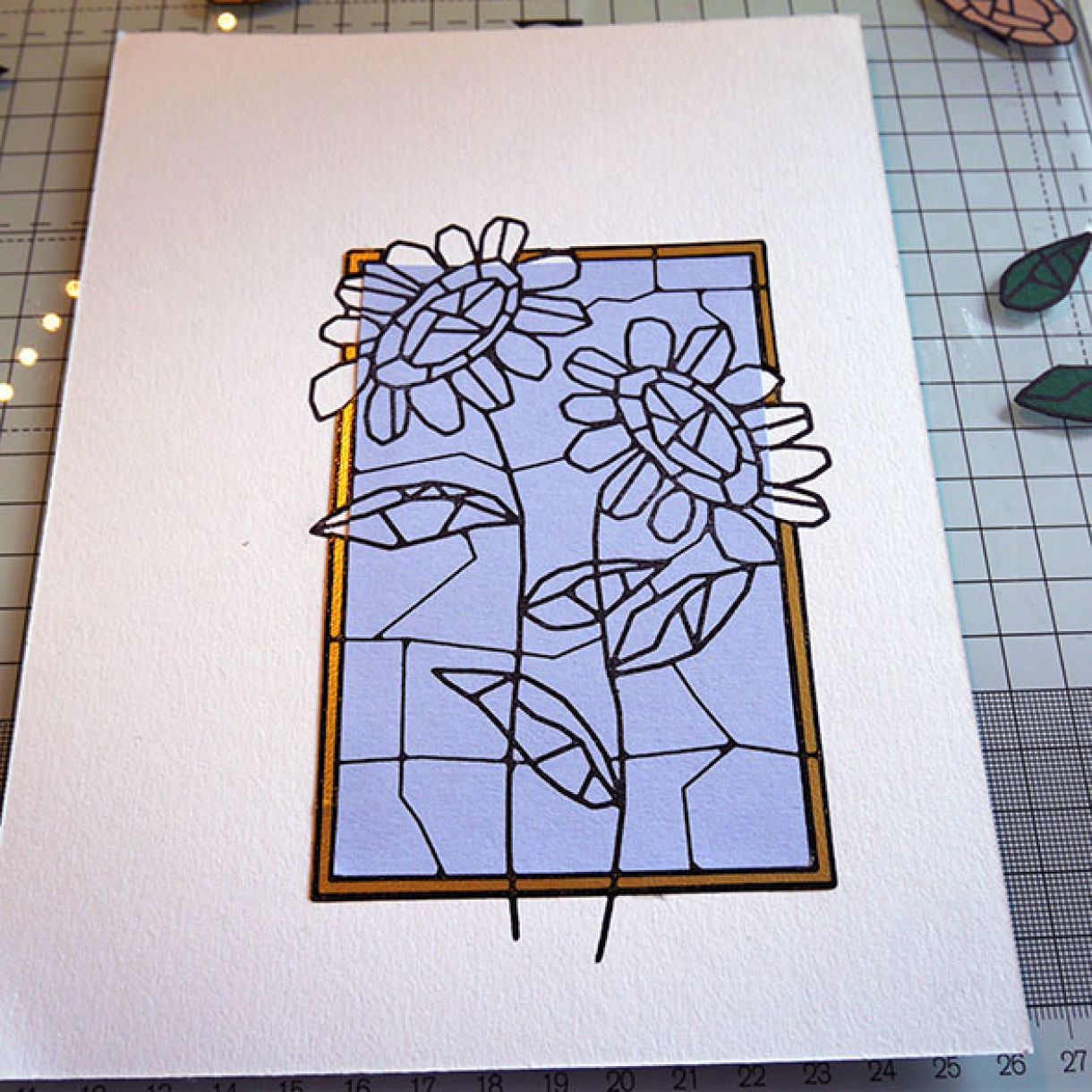 Stained Glass Paper Piecing 8