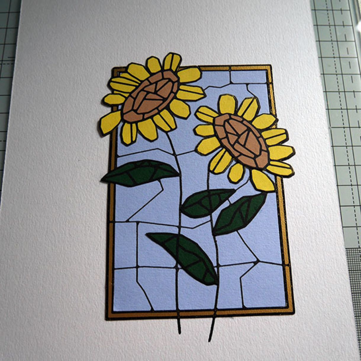 Stained Glass Paper Piecing 10