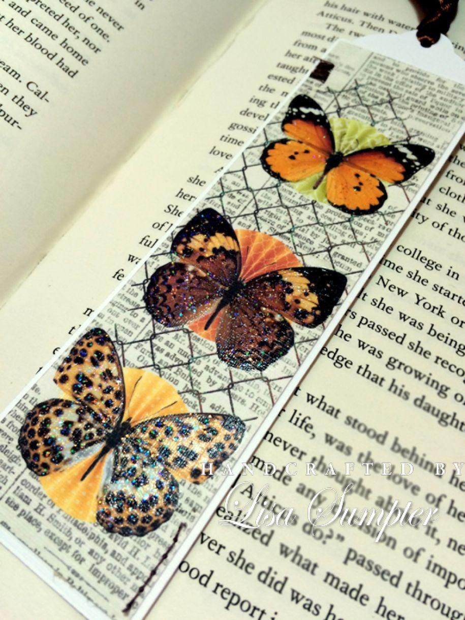 Butterfly Bookmark Idea