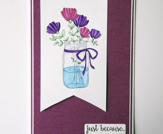 Spring Flowers - Cardmaking Project