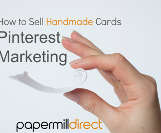 How to sell handmade cards - Using Pinterest
