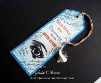 Handmade Bookmark Idea - Reading Is Dreaming With Your Eyes Open