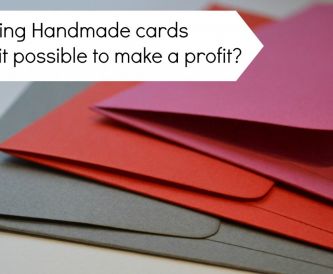 Is it possible to make a profit selling handmade cards?