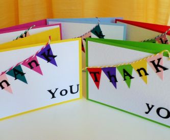 Project - Fun Idea for a Kids Thank You Card