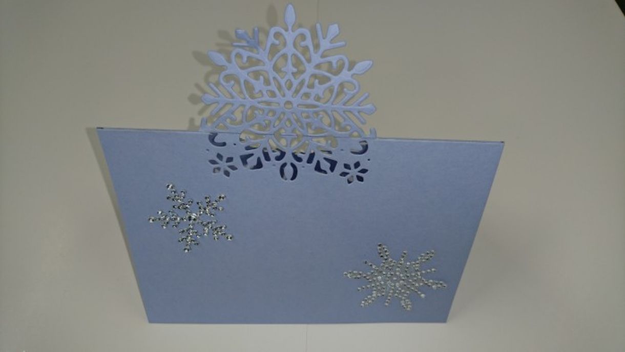 Snowflake Christmas Card 5