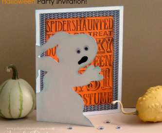 Make a fun Halloween Party Invitation – A Simple Tutorial
