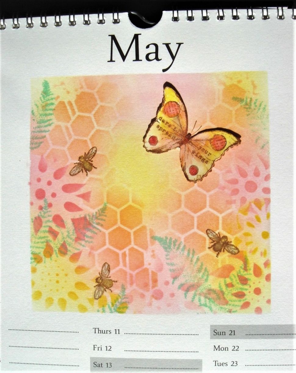 Calendar Page May Spring 2