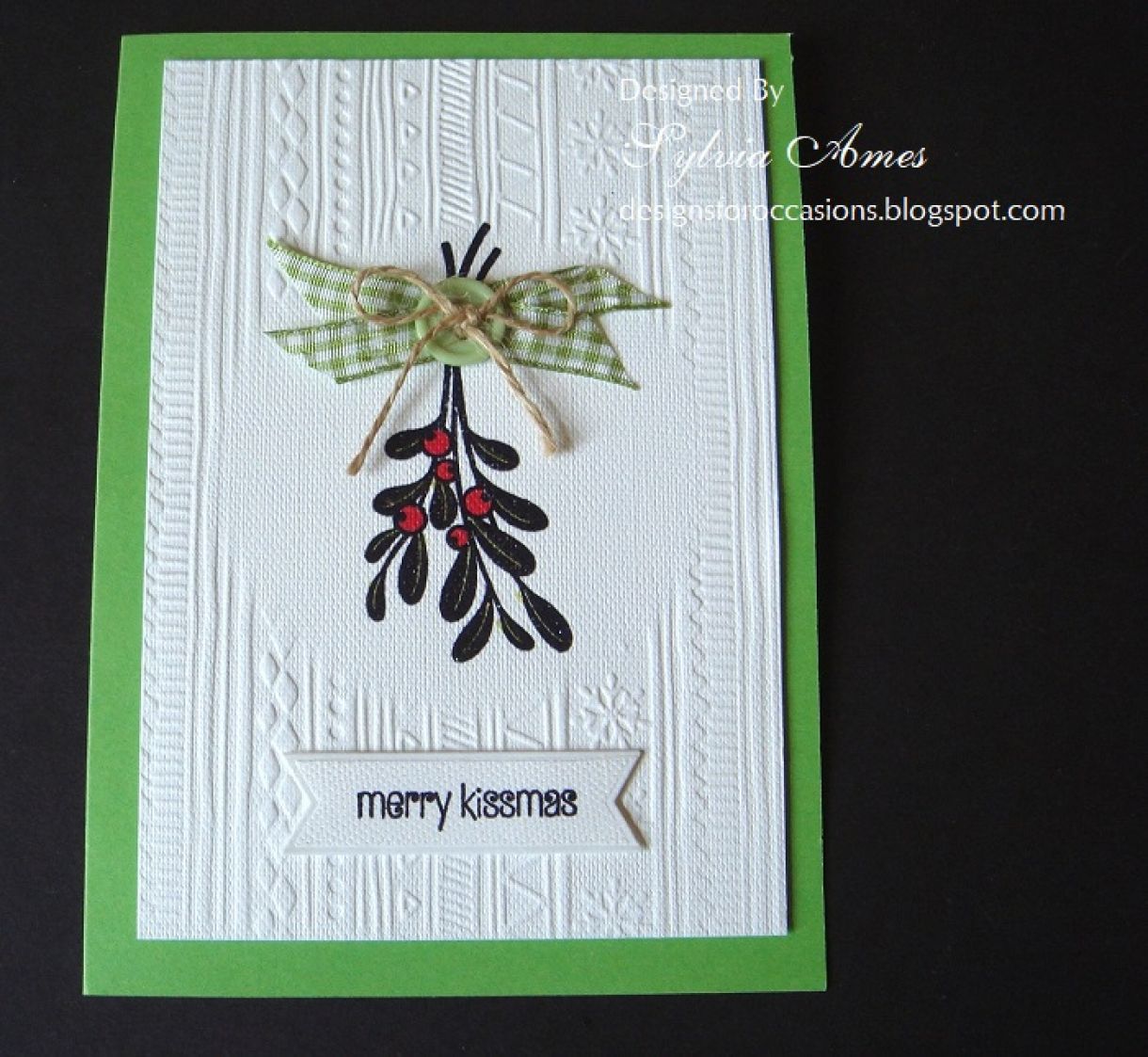 Using Embossing Diffusers In Your Cardmaking