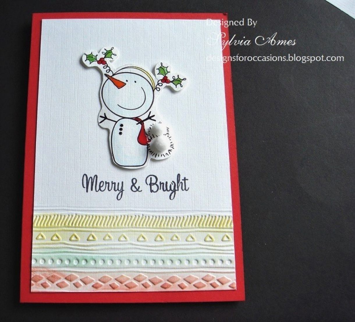 Using Embossing Diffusers In Your Cardmaking