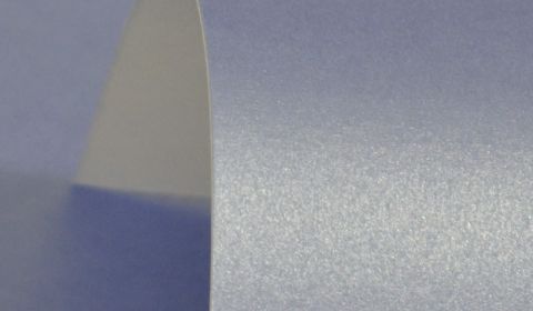 Maya Blue Pure Pearl Single Sided Card 300gsm