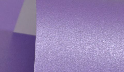 Lavender Purple Pure Pearl Single Sided Card 300gsm