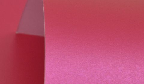 Royal Pink Pure Pearl Single Sided Card 300gsm