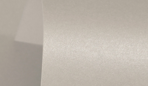 Mercury Silver Pure Pearl Double Sided Card 300gsm