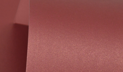 Royal Red Pure Pearl Double Sided Card 300gsm