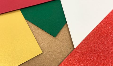 Seasonal Pack of Traditional Christmas Cardstock A4 | 10 sheets