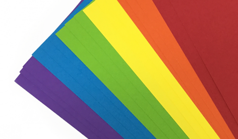 Rainbow Pack of Cardstock A4 | 18 Sheets