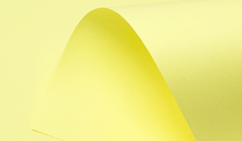 Pastel Canary Plain Paper 80gsm
