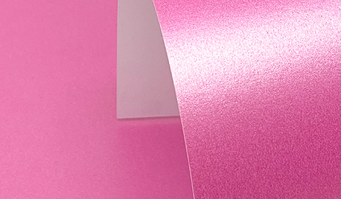 Fuchsia Pink Pearlescent Card Single Sided 310gsm