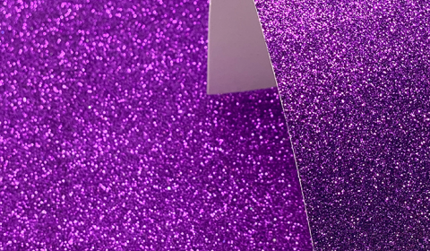 Purple Glitter Card 220gsm