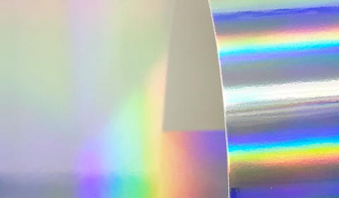 Rainbow Holographic Mirror Card 270gsm