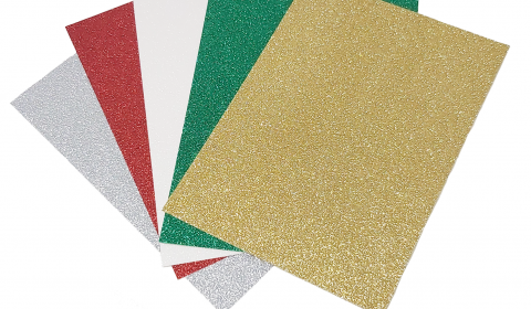 Christmas Glitter Mixed Card Pack