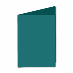 Teal Card Blanks Double Sided 240gsm-5"x7"-Portrait