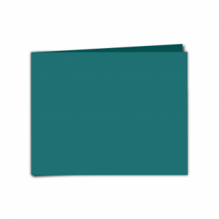 Teal Card Blanks Double Sided 240gsm-5"x7"-Landscape