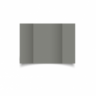 Slate Grey Card Blanks Double Sided 240gsm-A6-Gatefold