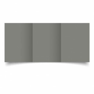 Slate Grey Card Blanks Double Sided 240gsm-A6-Trifold